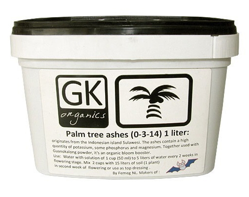 Palm tree ashes Marijuana Nutrient